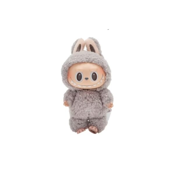 labubu excited macaron bean
