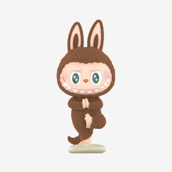 Labubu The Monsters Lazy Yoga Figurki Zestaw 10 Szt 13