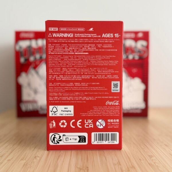 Pop Malabubu The Monsters Coca Cola Vinyl Face Blind Box 2