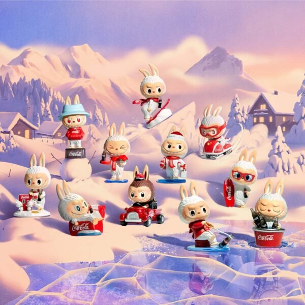Pop Mart Labubu The Monsters Coca Cola Winter Zestaw 10 Szt 9