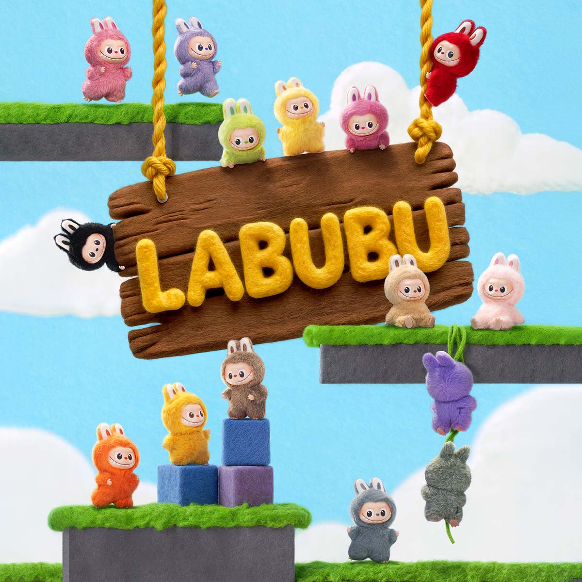 Labubu Pin For Love, Pluszowe Breloki (A–M) Blind Box, 14