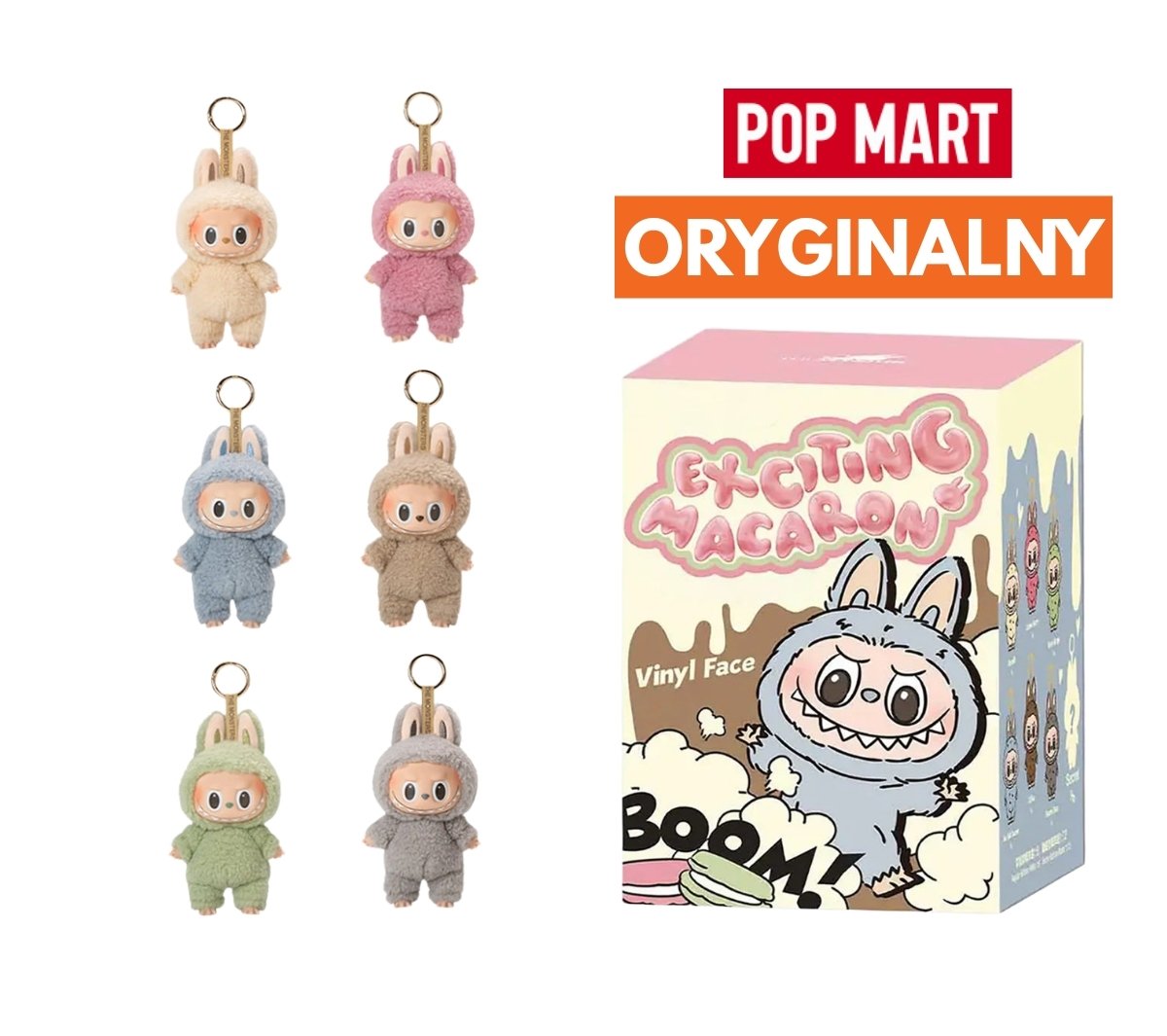 Labubu exciting macarons oryginalny